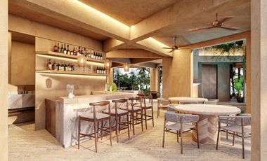 DEPARTAMENTO EN VENTA A PIE DE PLAYA YUCATAN SAN CRISANTO