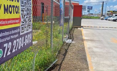 Terreno en renta atrás de AUTOZONE