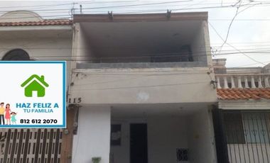 VENDO EXCELENTE CASA EN APODACA CERCA DE SAN NICOLÁS, 2 PLANTAS, 3CON BARRA DESYUNADORA, C RECÁMARAS, 2 Y MEDIO BAÑOS, COCHERA TECHAD