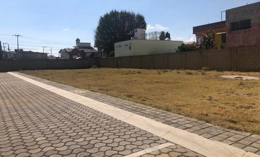 TERRENO EN VENTA ZONA SAN PEDRO CHOLULA