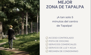 Terreno en Venta en Fracc. Cardo Santo en Tapalpa