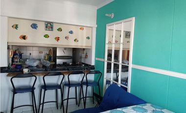 VENTA APARTAESTUDIO A UNA CUADRA DE LA PLAYA DEL RODADERO SUR - H.I