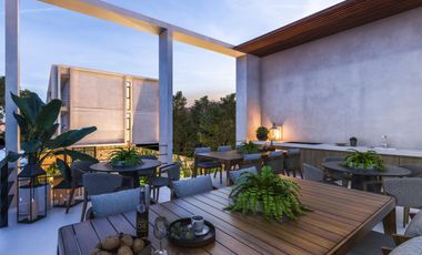 DEPARTAMENTO EN MERIDA YUCATAN TEMOZON CON ALBERCA Y CANCHA DE PADEL MATHEA