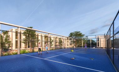 DEPARTAMENTO EN MERIDA YUCATAN TEMOZON CON ALBERCA Y CANCHA DE PADEL MATHEA