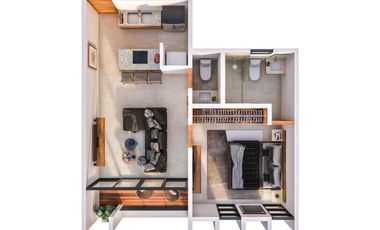 DEPARTAMENTO EN MERIDA YUCATAN TEMOZON CON ALBERCA Y CANCHA DE PADEL MATHEA