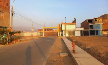 VENDO TERRENO RESIDENCIAL DE 90 M2 EN ANCON, IDELA PARA CONSTUIR LA CASA DE TUS SUEÑOS