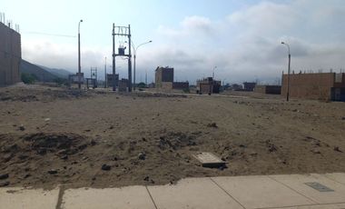 VENDO TERRENO RESIDENCIAL DE 90 M2 EN ANCON, IDELA PARA CONSTUIR LA CASA DE TUS SUEÑOS