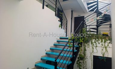 Loma Dorada, en renta exclusivo Loft amueblado. FVR