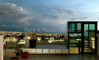Loma Dorada, en renta exclusivo Loft amueblado. FVR