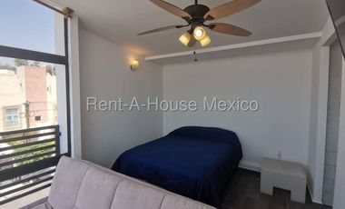 Loma Dorada, en renta exclusivo Loft amueblado. FVR