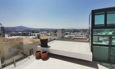 Loma Dorada, en renta exclusivo Loft amueblado. FVR