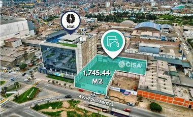 VENTA DE TERRENO DE 1746 m2 