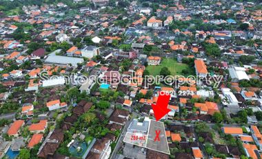 Land for lease 30 years in 280m² in sanur Bali