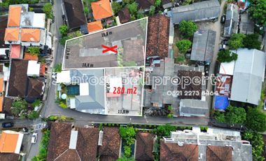 Land for lease 30 years in 280m² in sanur Bali