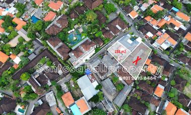 Land for lease 30 years in 280m² in sanur Bali
