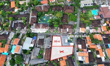 Land for lease 30 years in 280m² in sanur Bali