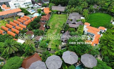 Freehold land sale tiyiing tutul pererenan Canggu 1350m²