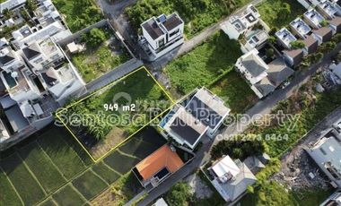 Freehold land sale 949m² Berawa Canggu
