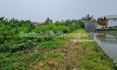 Tanah di semer kerobokan 261m² - view sawah