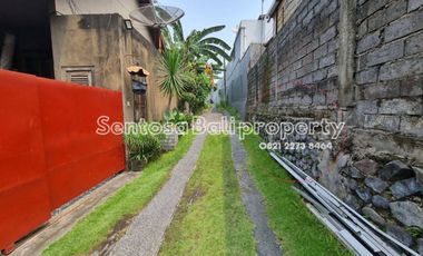 Tanah di semer kerobokan 261m² - view sawah