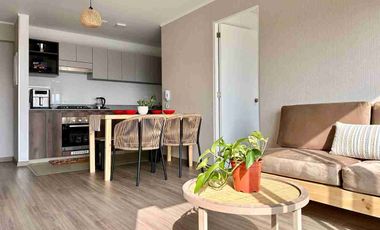 relajante y lindo departamento  2600 semi amoblado, 2800 amoblado