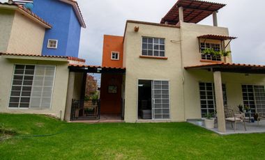 Casa amueblada en Senderos del Lago, vista al lago de Chapala y la montaña