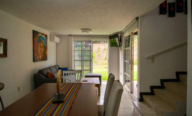 Casa amueblada en Senderos del Lago, vista al lago de Chapala y la montaña