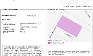 Casa en venta Alvaro Obregon Iztapalapa