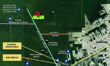 ULTIMOS TERRENOS EN VENTA - CANCUN QUINTANA ROO