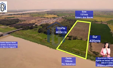 Terreno Industrial/Comercial de 60.000 m2 en Venta - Vía al Pan, Ecuador