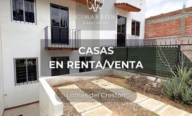 CASAS EN RENTA O VENTA EN LOMAS DEL CRESTÓN, OAXACA
