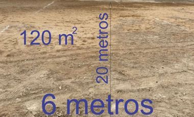 Vendo Terreno Comercial En Pucusana - 120M2