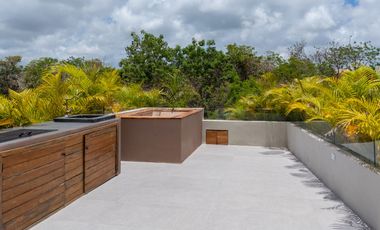 Bonito Estudio en Venta en La Veleta, Tulum con Hermosas Amenidades.