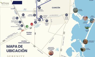 VENTA DE TERRENO CERCANO A CARRETERA MERIDA-CANCÚN EN CANCÚN QUINTANA ROO