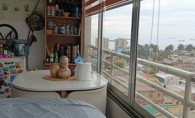 Departamento con vista al mar en Placeres