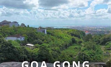 Tanah Jimbaran Goa Gong Pemandangan Laut Lingkungan Villa Area
