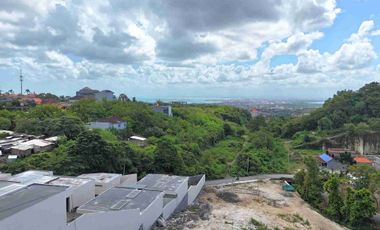 Tanah Jimbaran Goa Gong Pemandangan Laut Lingkungan Villa Area