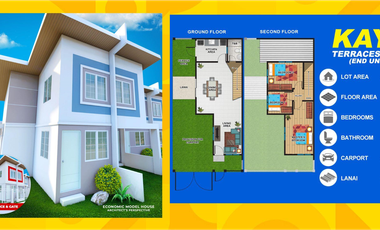 Single House End unit House and Lot For Sale in Mabalacat