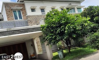 Dijual Rumah Cluster Frangipani De Park BSD City Tangerang Mewah Posisi Hook Lingkungan Sejuk Asri Sangat Strategis