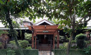 Classic Spanish Filipino Home For Sale with Expansive lot in Angeles City Pampanga