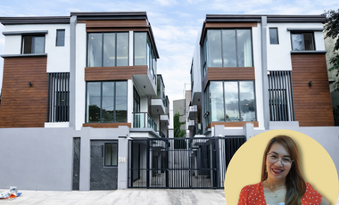 With Roofdeck 3 Storey Townhouse for sale Teachers Village Diliman Quezon City