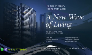 The Wave Condo | Japanese-Inspired Living in Cebu IT Park – Let's Go Showroom Viewing