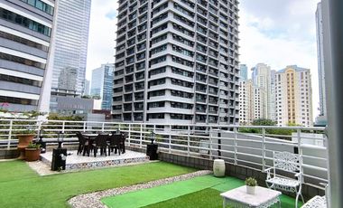 BLUE SAPPHIRE RESIDENCES: 2BR Garden for Rent, 185 sqm, Furnished, 1P, P120,000