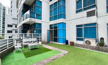 BLUE SAPPHIRE RESIDENCES: 2BR Garden for Rent, 185 sqm, Furnished, 1P, P120,000