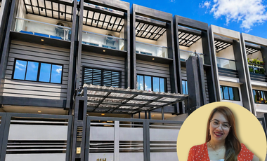 Fully Furnished New Townhouse For Sale in Tandang Sora near Commonwealth Quezon City