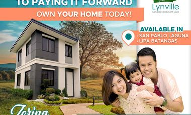 2 Bedroom Single Attached in Lynville Heights San Pablo Laguna