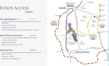LOT FOR SALE: 525sqm Courtyard Residential Lot in Dasmariñas Cavite - The Courtyards at Vermosa