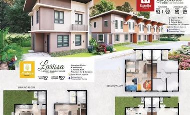 3 BR Townhouse Model at Paseo de Lipa-LEVANA MODEL