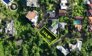 Lahan langka 510m² di Pecatu indah Resort Bali