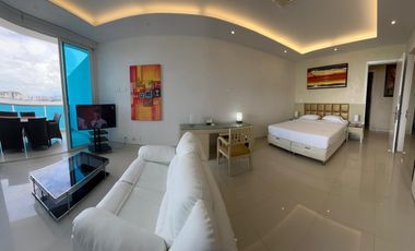 ARRIENDO APARTAMENTO FRENTE A LA BAHIA DE CASTILLOGRANDE